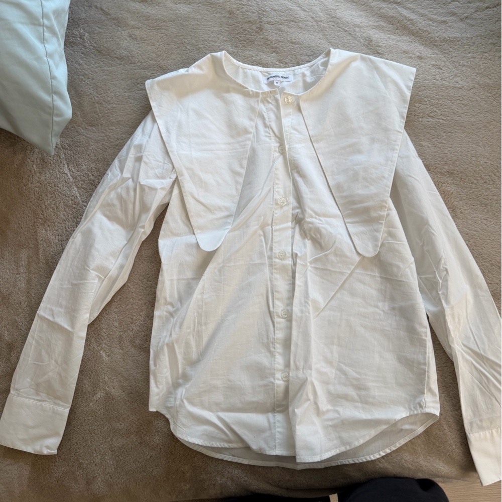 Women's White Button Down Shirt